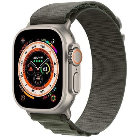 ⁨SMARTWATCH ULTRA 49MM GPS/TITANIUM/GREEN MNHJ3 APPLE⁩ at Wasserman.eu