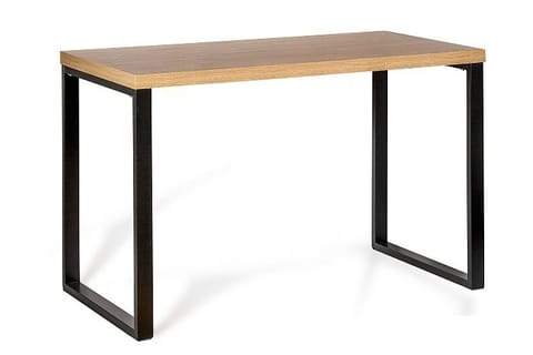 ⁨Unique TEO desk 120 x 60 cm black/oak⁩ at Wasserman.eu