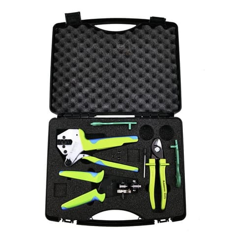 ⁨SOLARKIT TOOL KIT - FULL SET (CRIMPING TOOL, WRENCHES, CUTTER, WIRE STRIPPER, CASE)⁩ at Wasserman.eu