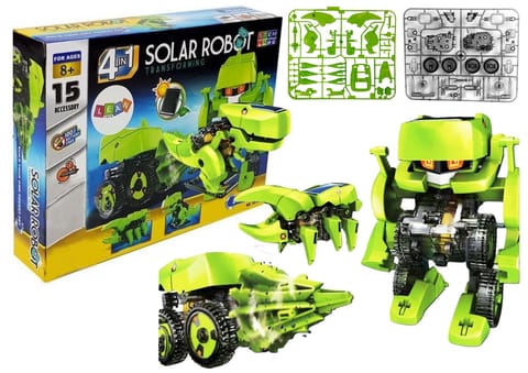 ⁨Solar Robot 4 in 1 Tyrannosaurus Rex Insect Educational Kit Science⁩ at Wasserman.eu