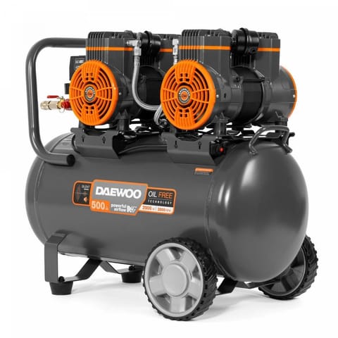 ⁨AIR COMPRESSOR 2X1.45KW 50L/DAC 480S DAEWOO⁩ w sklepie Wasserman.eu