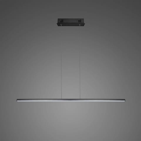 ⁨Pendant lamp LINEA No.1 100cm black 3k dimmable Altavola Design (Light colour slightly warm, Colour Black, Dimmable yes)⁩ at Wasserman.eu