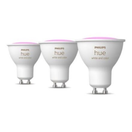 ⁨Philips Hue Smart Spotlight, 3pcs pack | GU10 | 4.2 W | White and colour light⁩ at Wasserman.eu