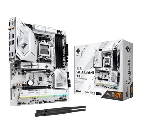 ⁨Płyta główna ASRock X870 Steel Legend WiFi⁩ w sklepie Wasserman.eu