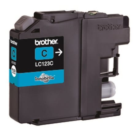 ⁨Brother LC-123C ink cartridge 1 pc(s) Original Cyan⁩ at Wasserman.eu