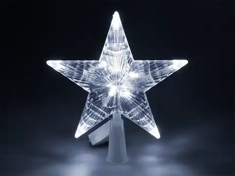 ⁨Christmas Tree Lights Star White Cold⁩ at Wasserman.eu