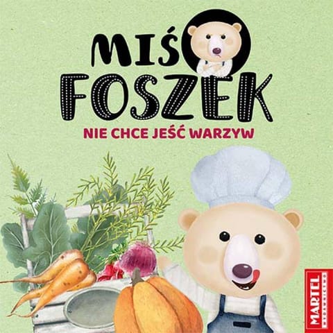 ⁨Miś Foszek nie chce jeść warzyw⁩ w sklepie Wasserman.eu