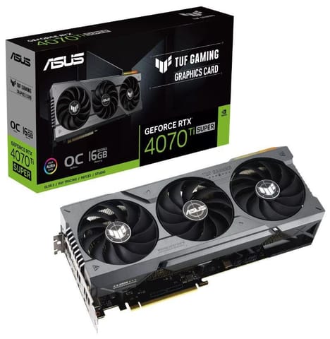 ⁨VGA PCIE16 RTX4070TISUPER 16GB/TUF-RTX4070TIS-O16G-GAM ASUS⁩ w sklepie Wasserman.eu