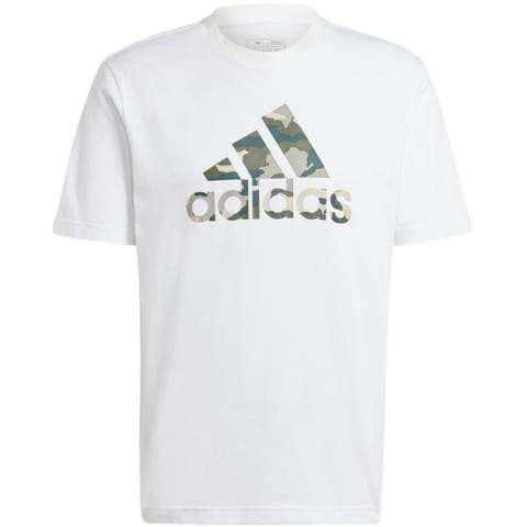 ⁨Koszulka adidas Camo Bos Graphic Tee M (kolor Biały, rozmiar S)⁩ w sklepie Wasserman.eu