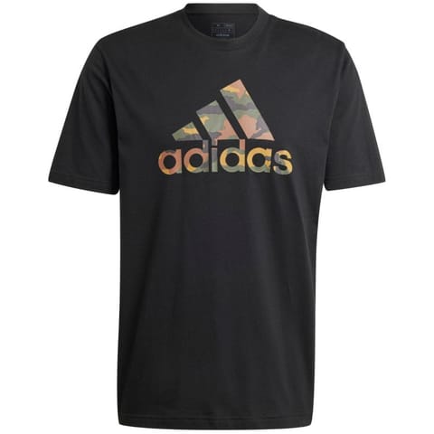 ⁨Koszulka adidas Camo Bos Graphic Tee M (kolor Czarny, rozmiar M)⁩ w sklepie Wasserman.eu