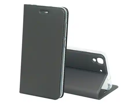 ⁨Etui Huawei Y6/Honor 4A czarne " L"⁩ w sklepie Wasserman.eu