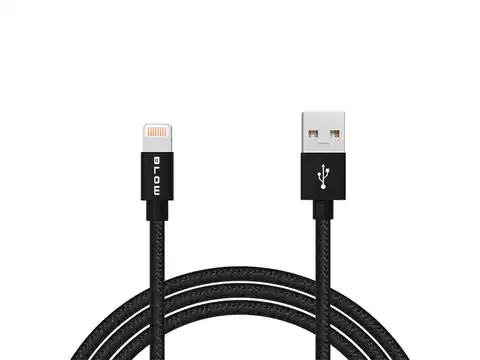 ⁨Przył.USB A -iPhone 1,0m braid BL⁩ at Wasserman.eu