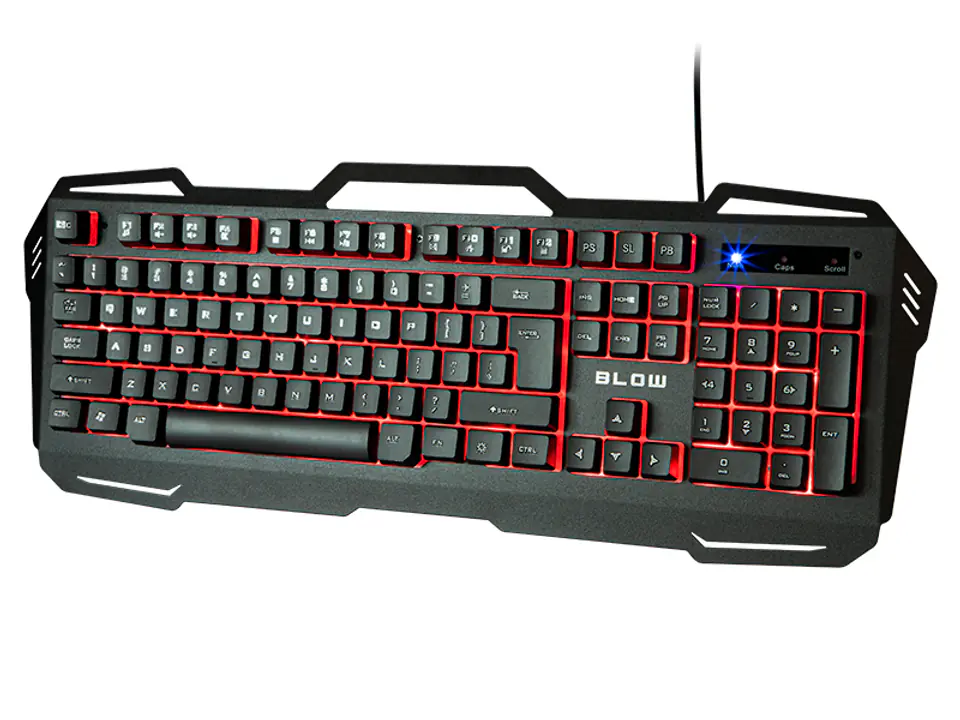 ⁨Klawiatura Blow z podświetleniem led cold steel⁩ w sklepie Wasserman.eu