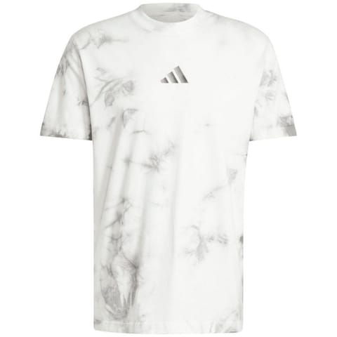 ⁨Koszulka adidas All Szn Wash Tee M (kolor Biały. Szary/Srebrny, rozmiar S)⁩ w sklepie Wasserman.eu