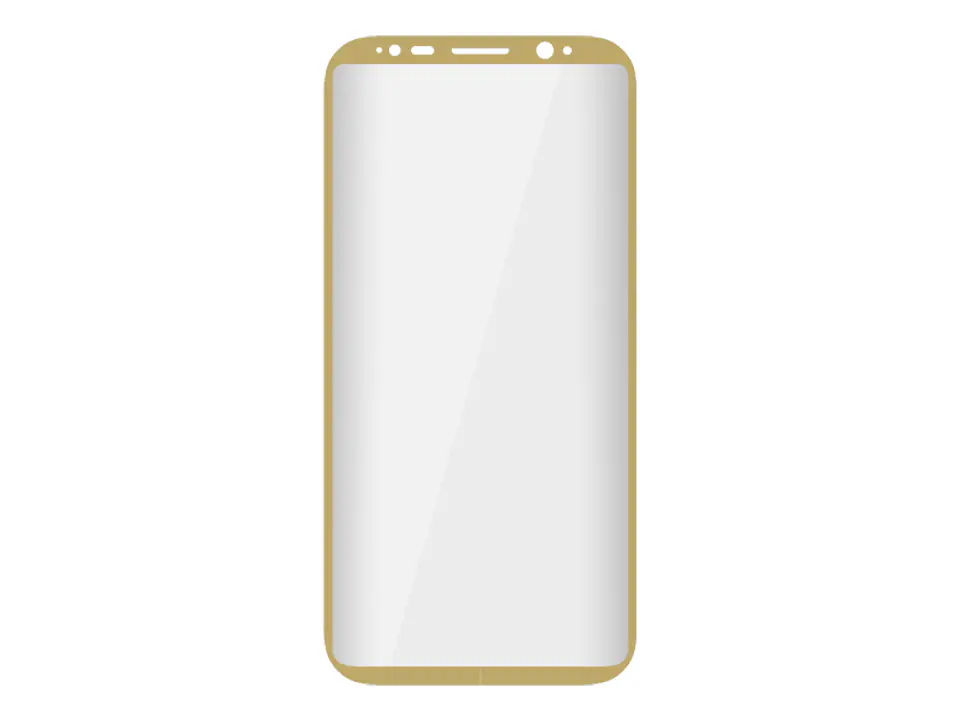 ⁨Samsung S8 Plus 3D Tempered Glass Gold⁩ at Wasserman.eu