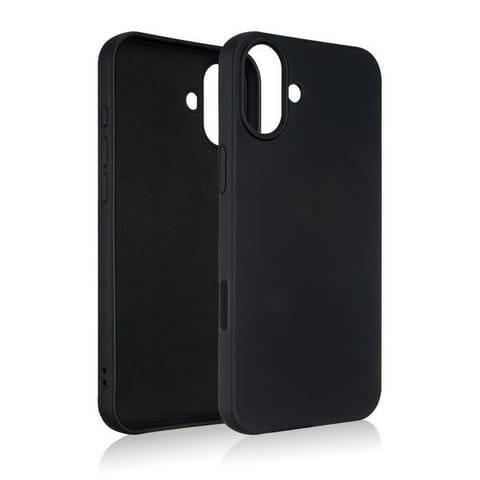 ⁨Beline Etui Silicone iPhone 16 Plus 6.7" czarny/black⁩ w sklepie Wasserman.eu