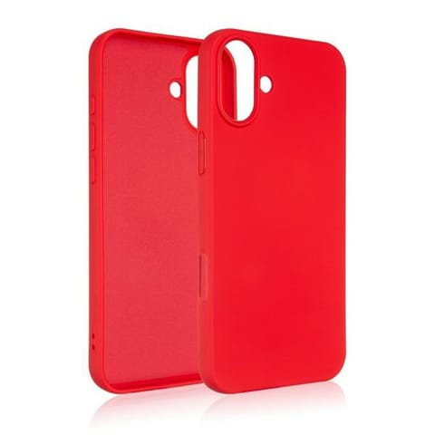 ⁨Beline Etui Silicone iPhone 16 6.1"czerwony/red⁩ w sklepie Wasserman.eu