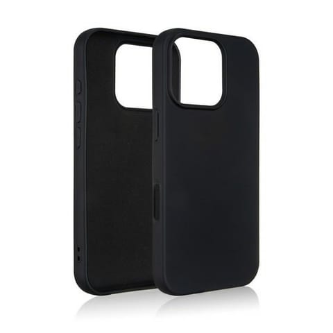 ⁨Beline Etui Silicone iPhone 16 Pro 6.3"  czarny/black⁩ w sklepie Wasserman.eu