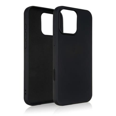 ⁨Beline Etui Silicone iPhone 16 Pro Max 6.9" czarny/black⁩ w sklepie Wasserman.eu