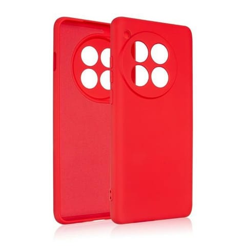 ⁨Beline Etui Silicone OnePlus 12 5Gczerwony/red⁩ w sklepie Wasserman.eu