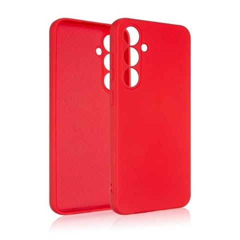 ⁨Beline Etui Silicone Samsung S24 FEczerwony/red⁩ w sklepie Wasserman.eu