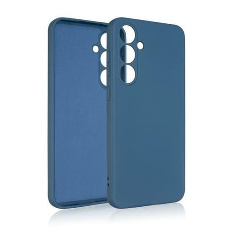 ⁨Beline Etui Silicone Samsung S24 FEniebieski/blue⁩ w sklepie Wasserman.eu