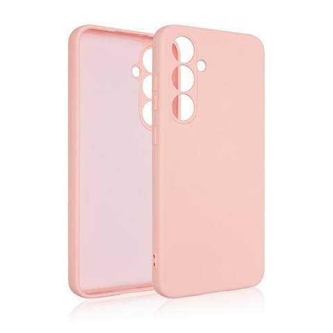 ⁨Beline Etui Silicone Samsung S24 FEróżowo-złoty/rose gold⁩ w sklepie Wasserman.eu