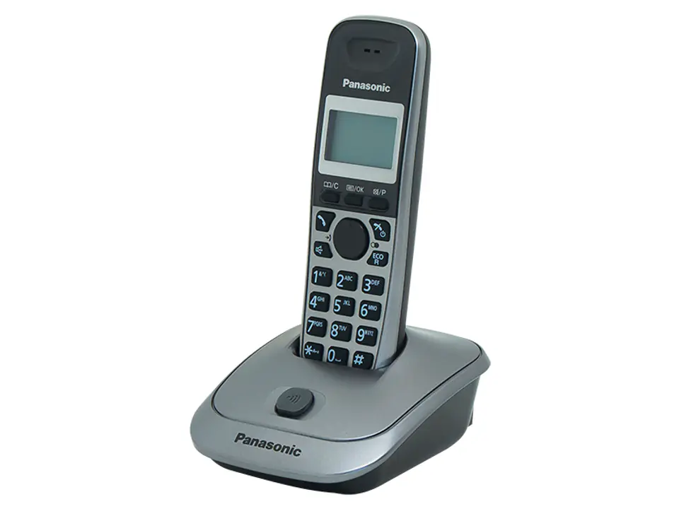 ⁨KX-TG2511 Single Dect cordless telephone Gray⁩ at Wasserman.eu