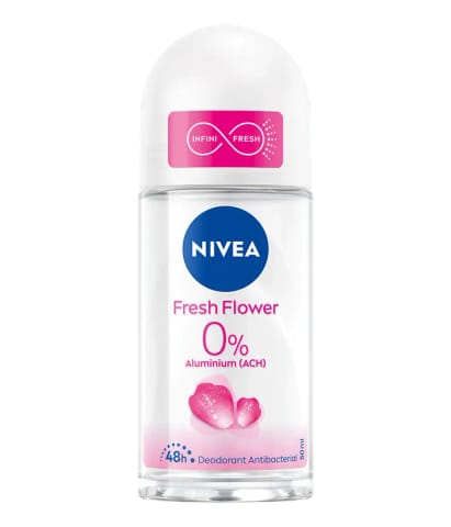 ⁨Nivea Fresh Flower Antiperspirant Roll-on 50 ml⁩ at Wasserman.eu