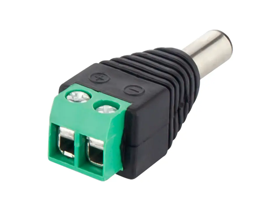 Konektor wtyk DC 2,1/5,5 w sklepie Wasserman.eu