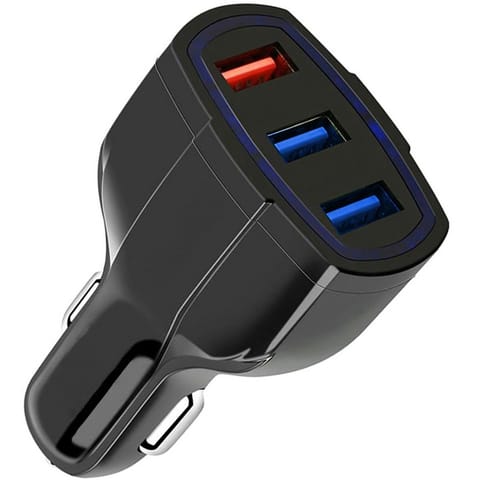 PLS34F Ładowarka sam. qc 3.0 3xusb black w sklepie Wasserman.eu