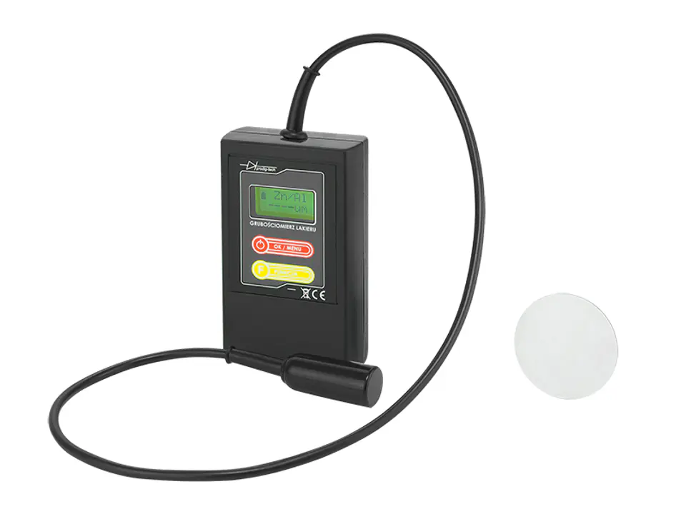 ⁨Paint thickness gauge with GL-1S Fe probe⁩ at Wasserman.eu