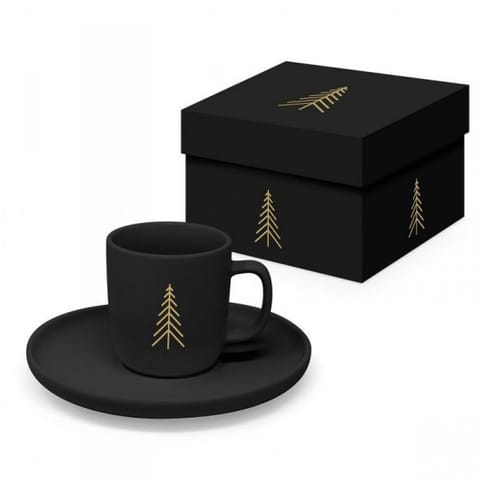 ⁨Nastrój Filiżanka Porcelanowa Espresso w Ozdobnym Pudełku 90 ml⁩ w sklepie Wasserman.eu