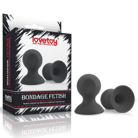 PRZYSSAWKI DO SUTKÓW BONDAGE FETISH SILICONE COMFORT w sklepie Wasserman.eu