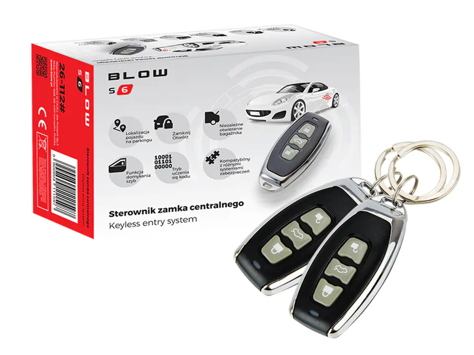 Zdalne sterowanie zamkiem centr.BLOW S6 (1PH) w sklepie Wasserman.eu