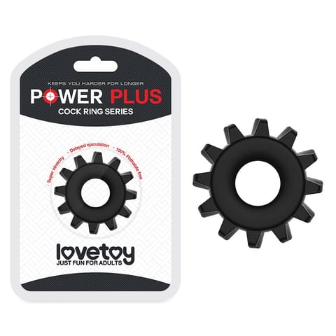 ⁨Pierścień na penisa Lovetoy Power Plus przezroczysty śr. 1,6cm⁩ w sklepie Wasserman.eu