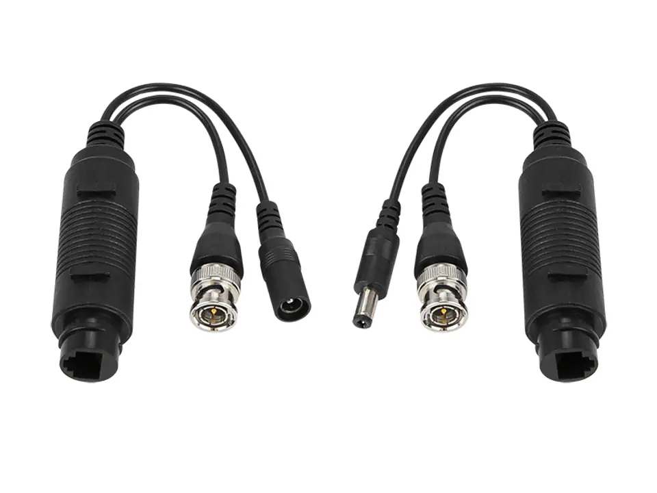 ⁨BNC+DC to RJ45 adapter set 2pcs (1PH)⁩ at Wasserman.eu