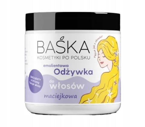 ⁨BAŚKA Emolientowa odżywka do włosów - maciejka 250 ml⁩ w sklepie Wasserman.eu