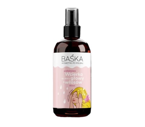 ⁨BAŚKA Proteinowa wcierka do włosów - liliowa 100 ml⁩ w sklepie Wasserman.eu