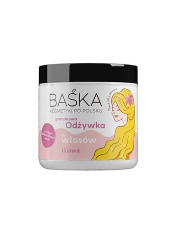 ⁨BAŚKA Emolientowa odżywka do włosów - liliowa 250 ml⁩ w sklepie Wasserman.eu