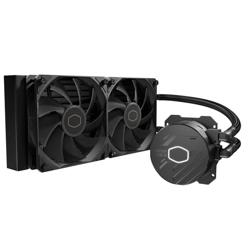 ⁨Cooler Master MasterLiquid 240L Core Processor Liquid cooling kit 12 cm Black⁩ at Wasserman.eu