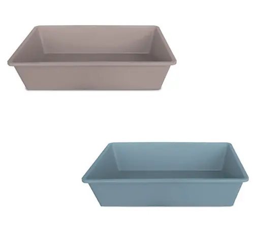 ⁨STEFANPLAST Kuweta TRAY 1, szara 40x30x10cm [86167]⁩ w sklepie Wasserman.eu