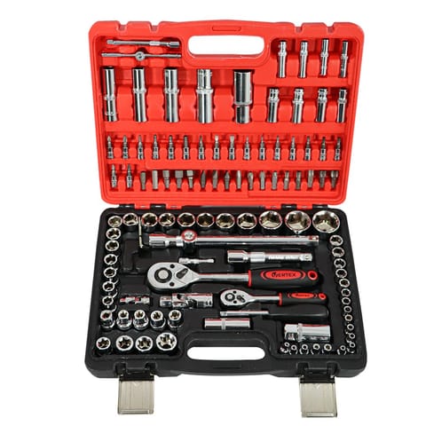 ⁨VERTEX SOCKET WRENCH SET VZK108 108 ELEM.⁩ at Wasserman.eu