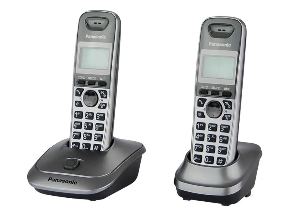 ⁨Panasonic KX-TG2512 Dect/Grey/Duo⁩ at Wasserman.eu