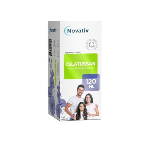 ⁨Novativ Islatussan Syrup 120ml⁩ at Wasserman.eu