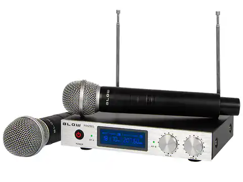 ⁨33-004# Mikrofon prm905 blow - 2 mikrofony⁩ w sklepie Wasserman.eu