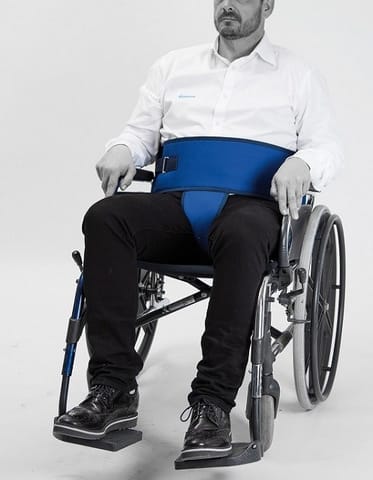 ⁨Pelvic stabilising wheelchair strap⁩ at Wasserman.eu