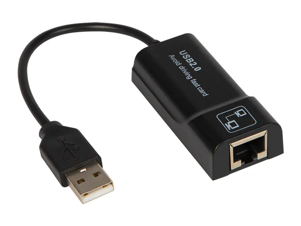 ⁨86-059# Karta sieciowa usb rj45 lan kabel k-02⁩ w sklepie Wasserman.eu