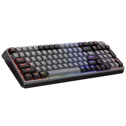 ⁨COOLER MASTER KLAWIATURA MK770/Gasket/Black grey/Box V2 Red/US⁩ w sklepie Wasserman.eu