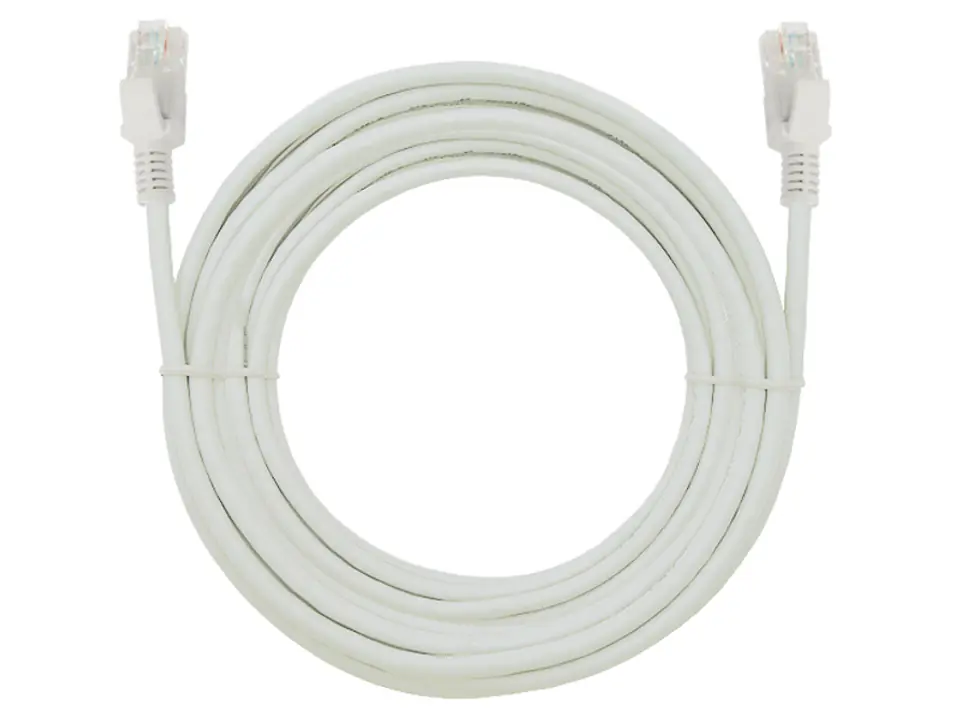 ⁨2770# Przyłącze patchcord utp 10m szary⁩ w sklepie Wasserman.eu